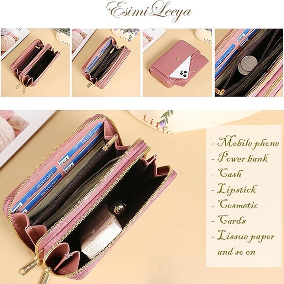 Esimileeya Compact Small Crossbody Bags for Women Trendy Clutch Handbag Purses f - Picture 6 of 7